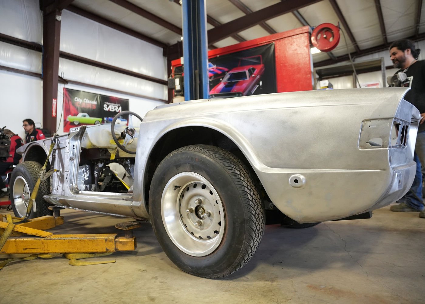 Undercarriage and chassis inspection at Steerings