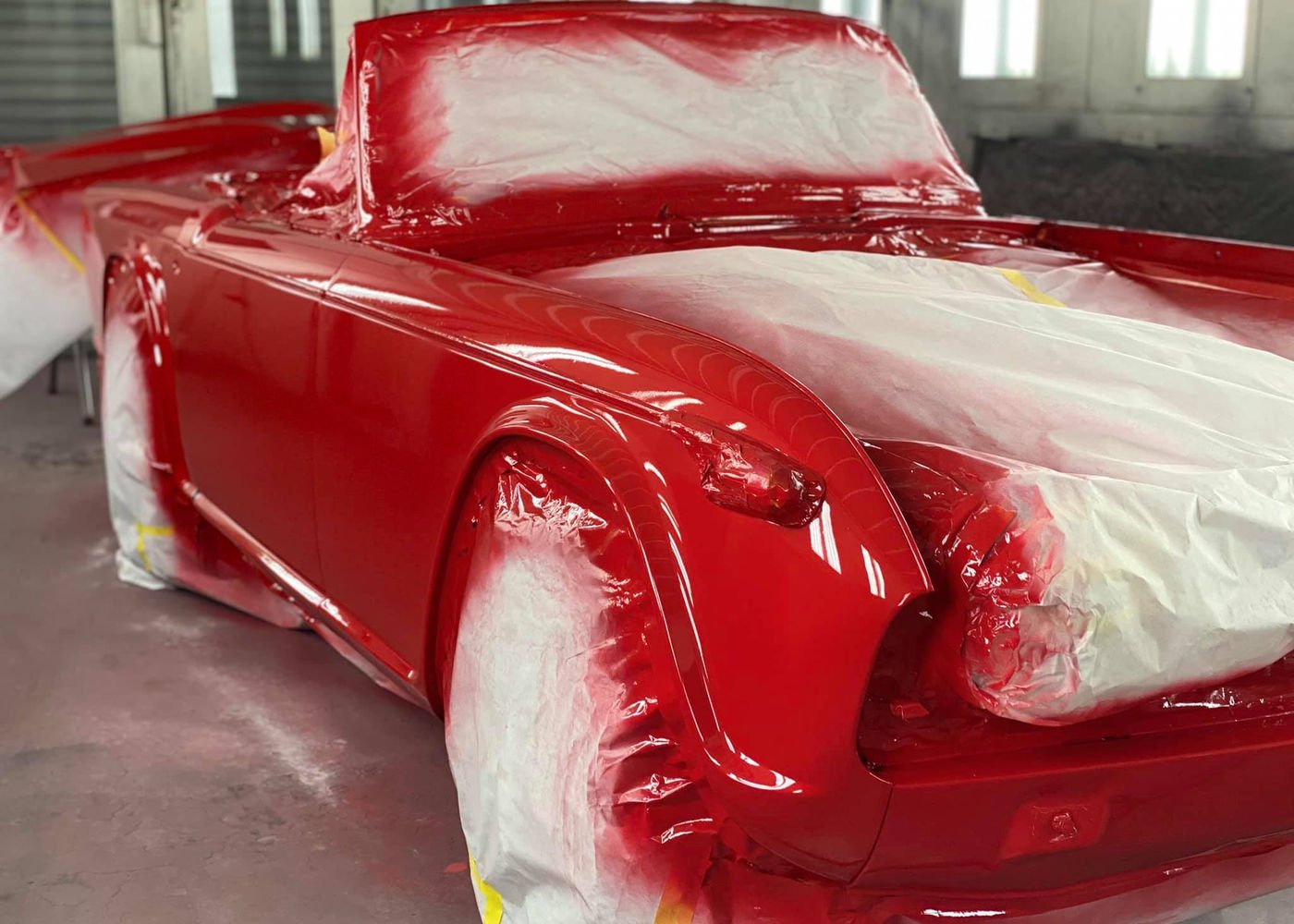 Body and paint thickness inspection at Steerings